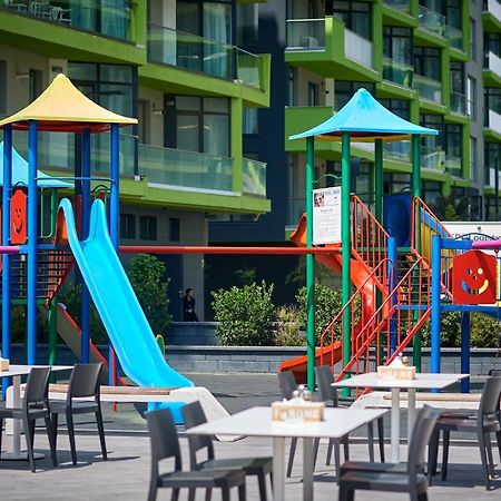 Rainbow Sea View Apartment Spa N Pool Resort - Parking مامايا المظهر الخارجي الصورة